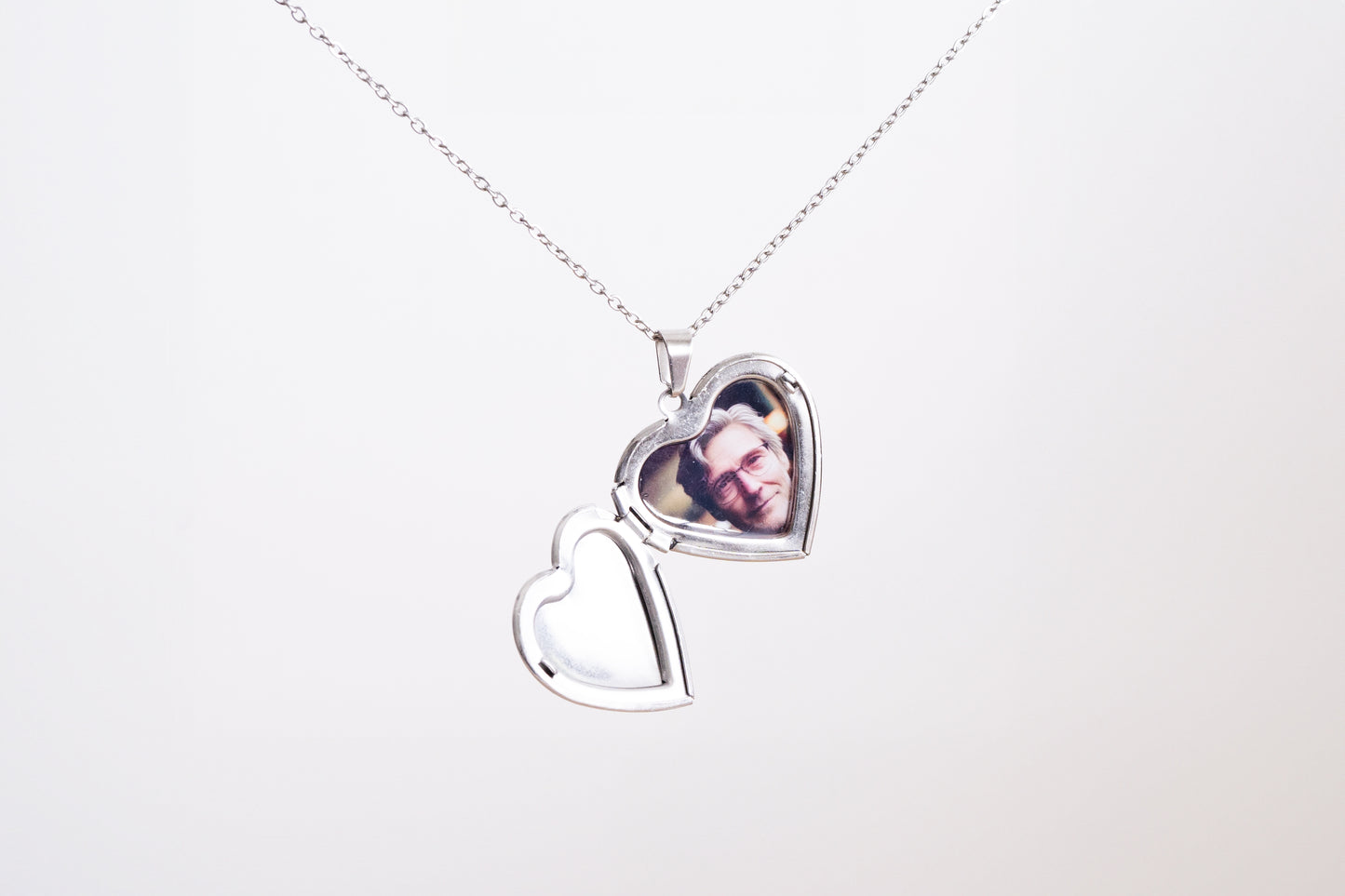Cuore Commemorativo Acciaio