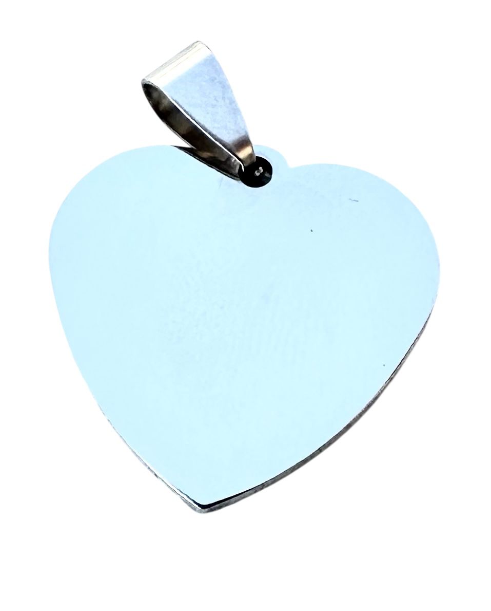 Ciondolo Cuore Acciaio