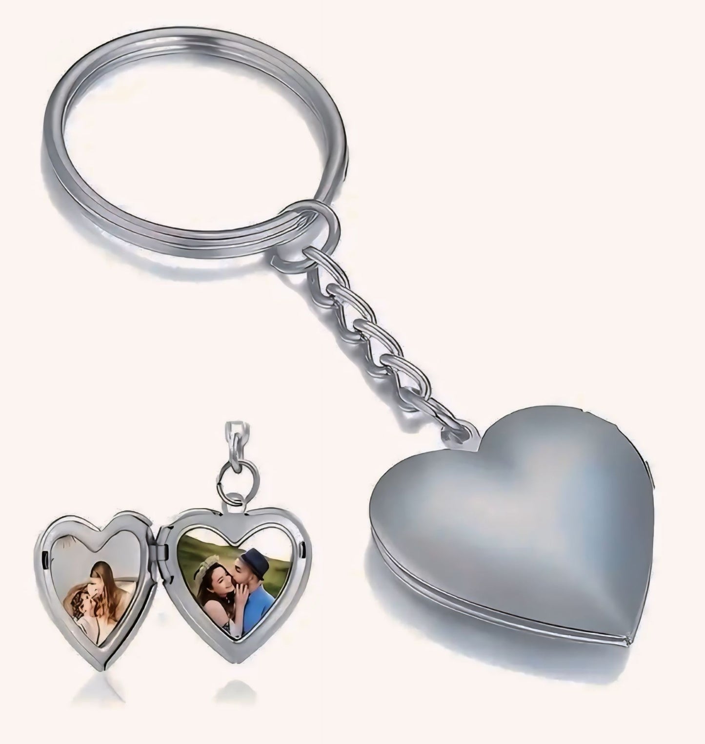 Cuore Commemorativo Acciaio