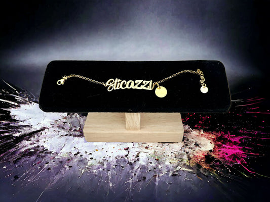 Bracciale con Scritta Sticazzi